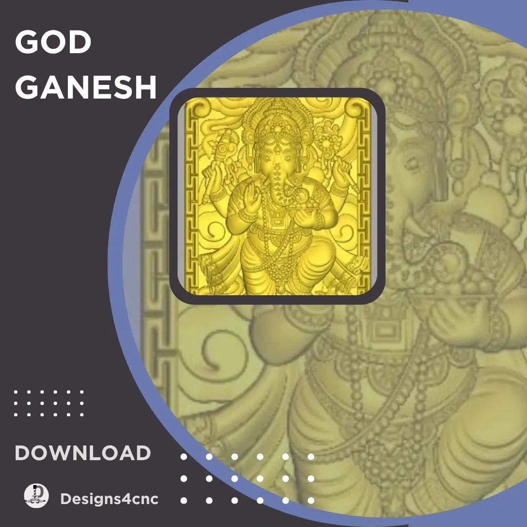 god ganesha 3d photo