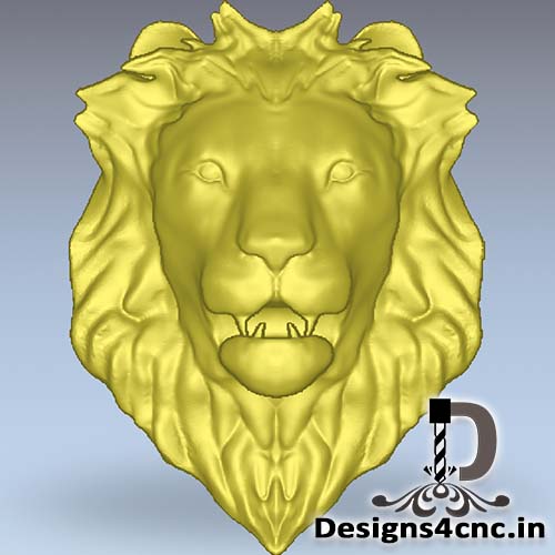 Lion head file for Artcam free
