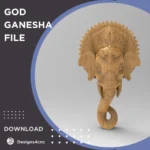 god ganesha artcam 3d
