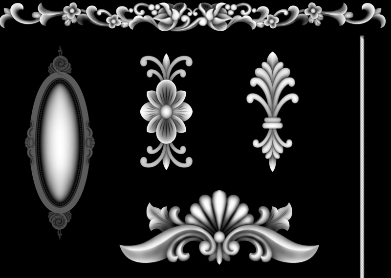 3d grayscale images free download