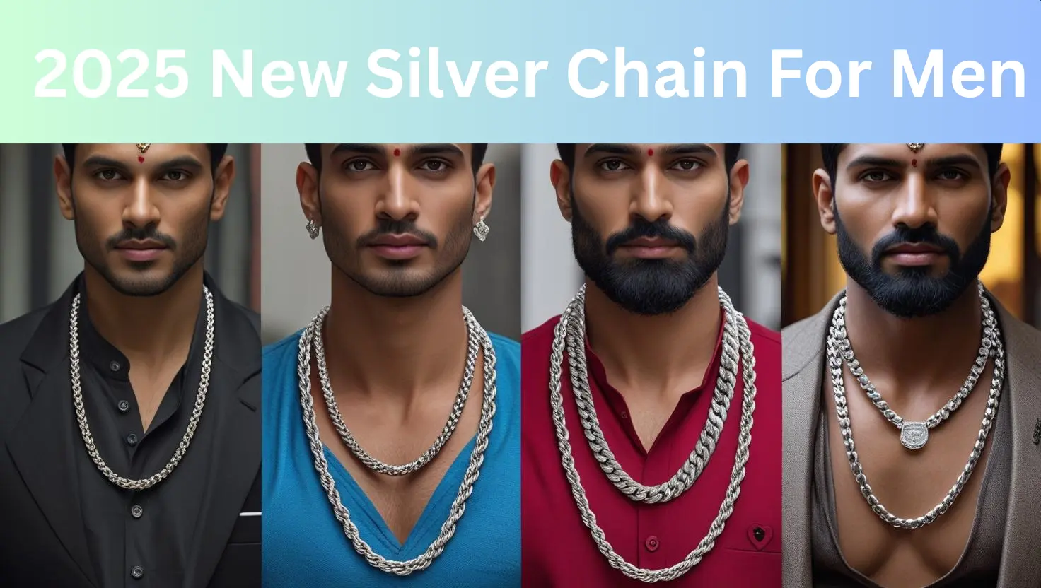 silver chain for men