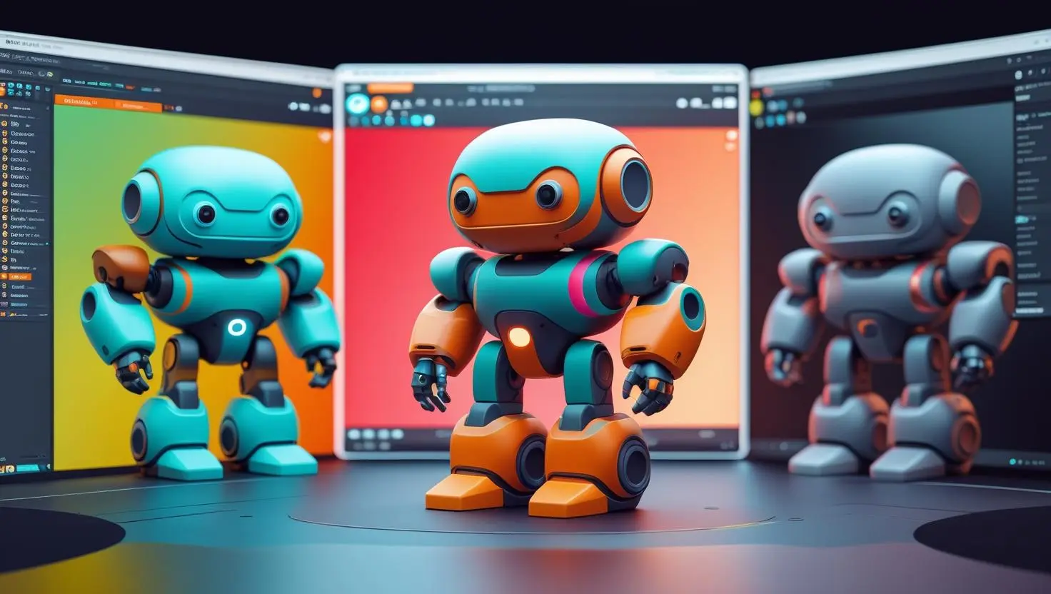 3D model rendered in Blender, Maya, and ZBrush
