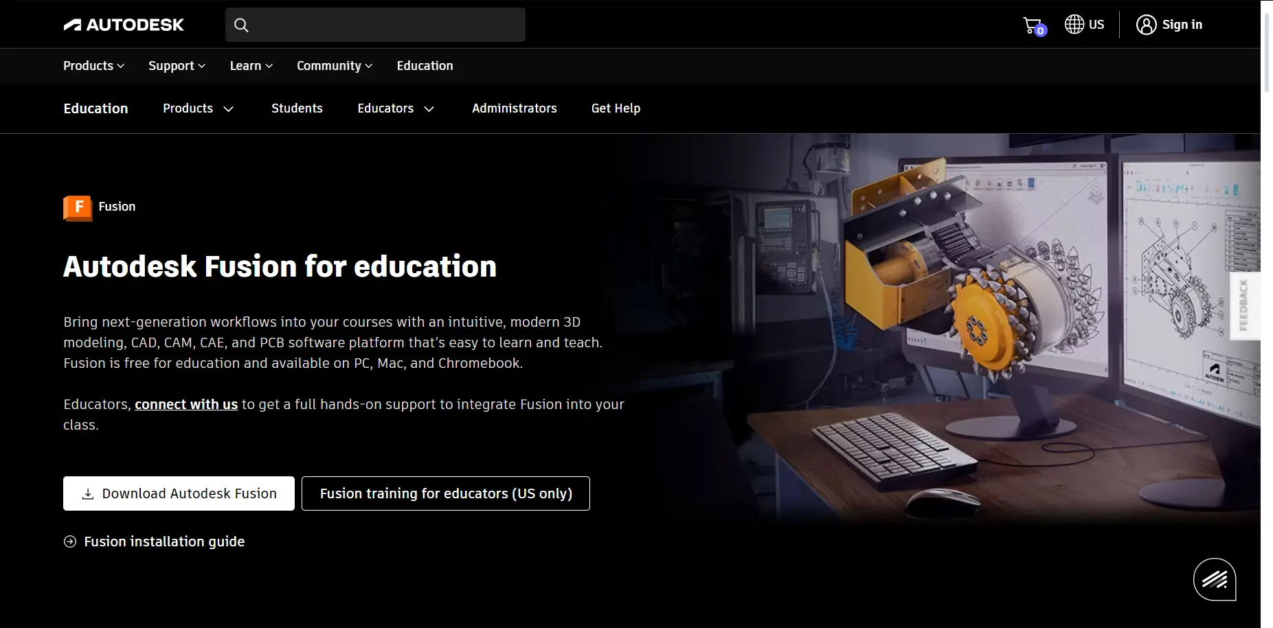 fusion 360 student version