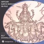 surya narayan 3d image