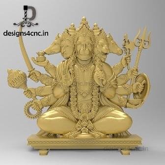 Panchmukhi Hanuman murti